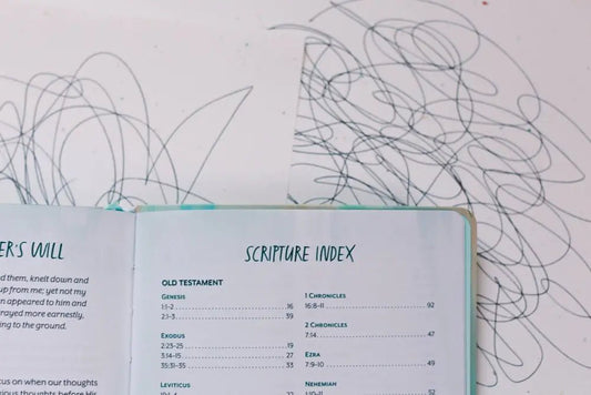 The Overthinker’s Devotional - Devotionals open scripture index book