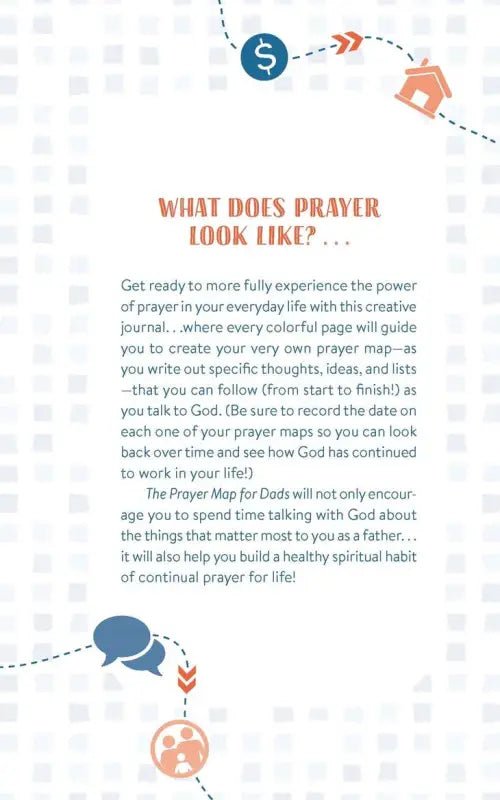 The Prayer Map for Dads Journal - Journals prayer journal description