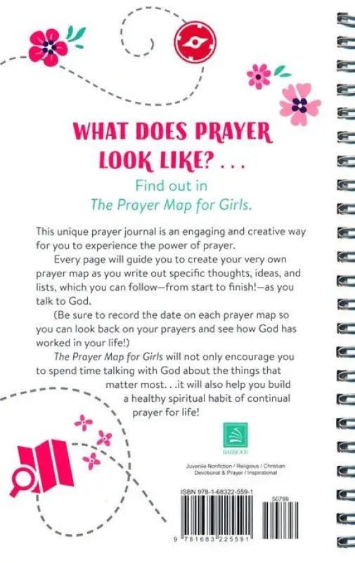 The Prayer Map for Girls - Journals