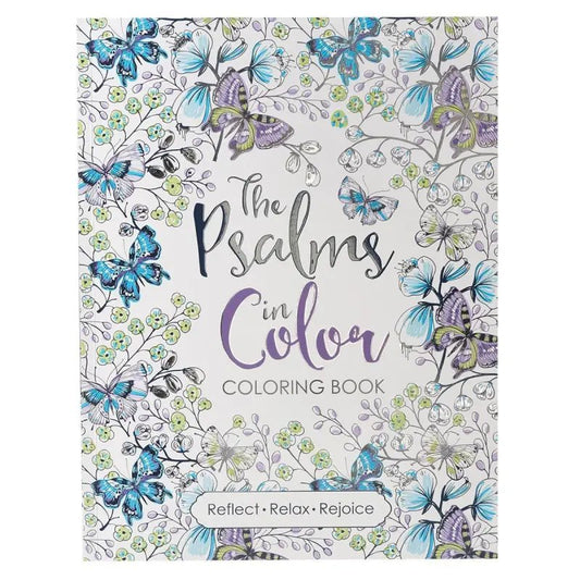The Psalms in Color Coloring Book - Coloring Books psalms color book