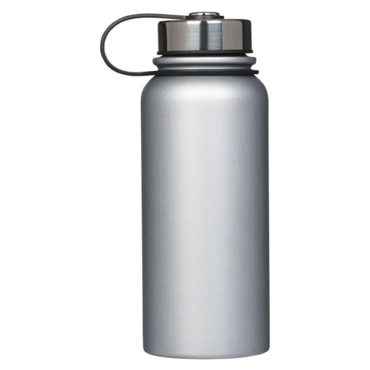 Things Are Possible Silver Stainless Steel Water Bottle - Matthew 19:26 - Water Bottles