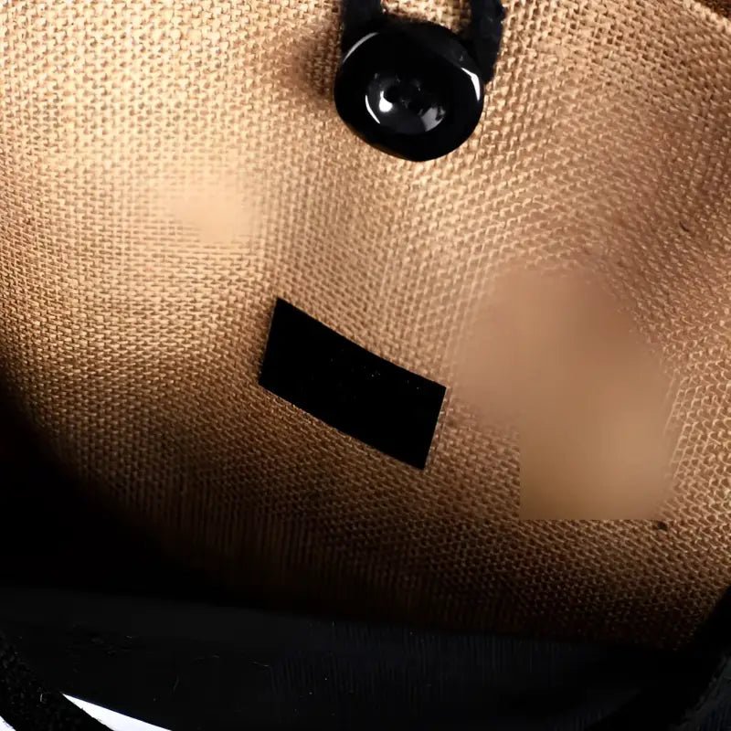 Unfailing Love Jute Tote Bag - Purses jute tote bag interior