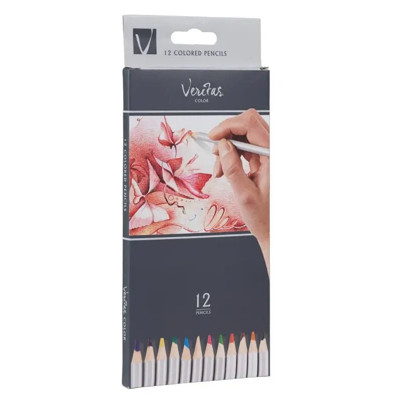 Veritas Coloring Pencils - Set of 12 - Color Pencils box colored pencils