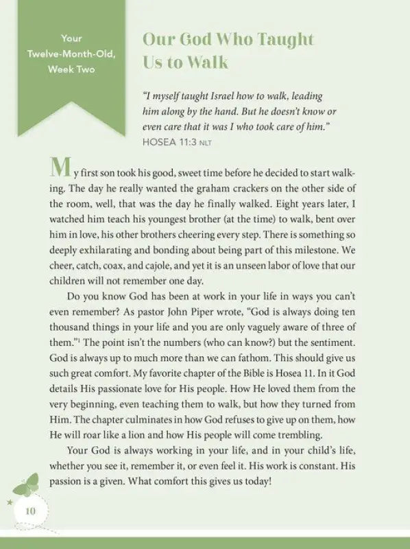 Walking in Wonder: A Devotional Journal for Moms of Toddlers - Devotionals