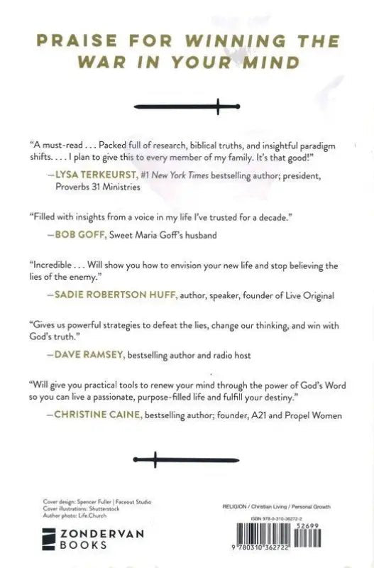 Winning The War In Your Mind - Devotionals