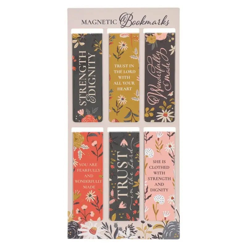 Worthy Autumnal Medley Magnetic Bookmark Set - Magnetic Bookmarks