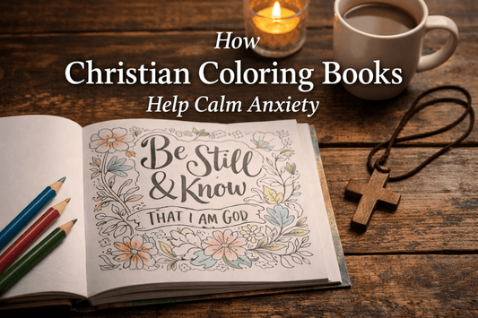 How Christian Coloring Books Help Calm Anxiety - Fruit Bearers