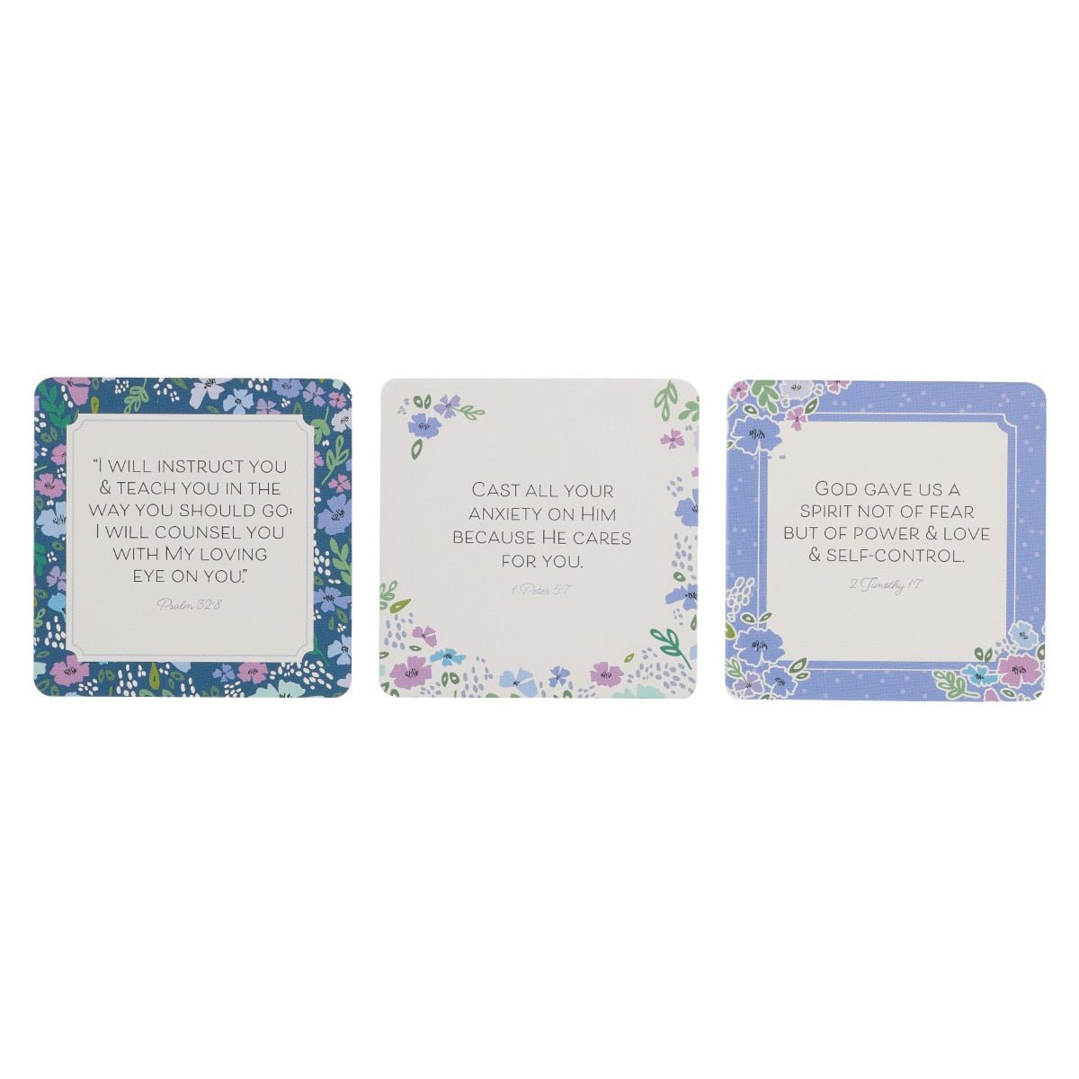 101 Bible Verses For Teachers Purple Scripture Cards in a Tin | Box of Blessings | 3