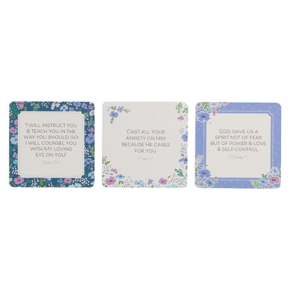 101 Bible Verses For Teachers Purple Scripture Cards in a Tin | Box of Blessings | 3