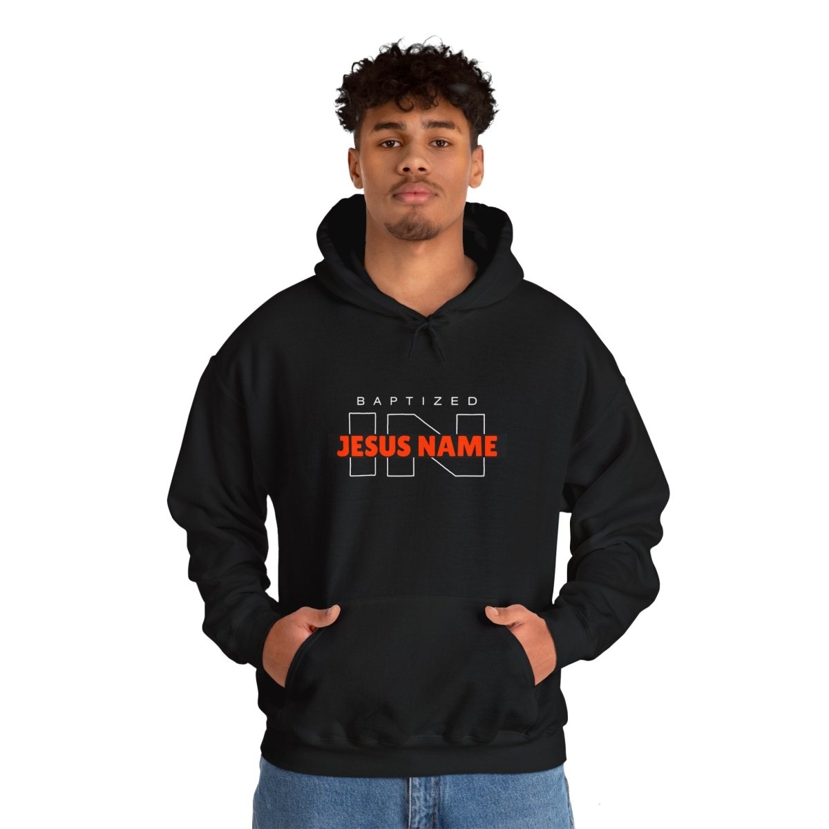 2FruitBearers Baptized in Jesus Name Unisex Heavy Blend Hoodie | Hoodie | 3