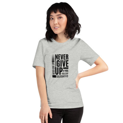 2FruitBearers Never Give Up T-Shirt | Unisex T-Shirts | 7