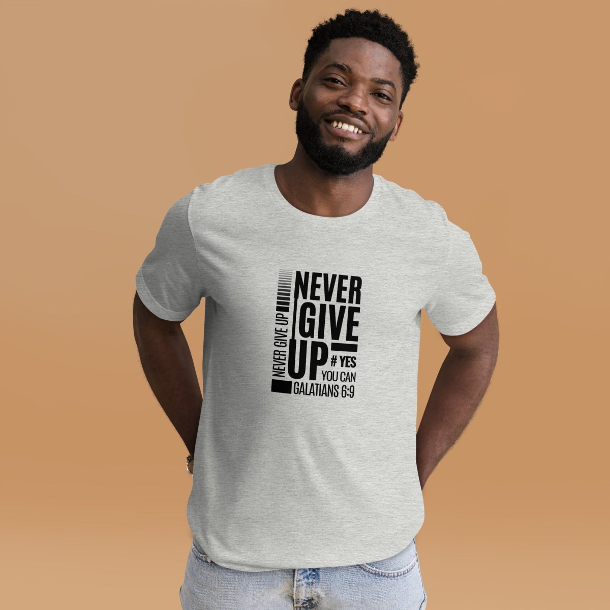 2FruitBearers Never Give Up T-Shirt | Unisex T-Shirts | 5