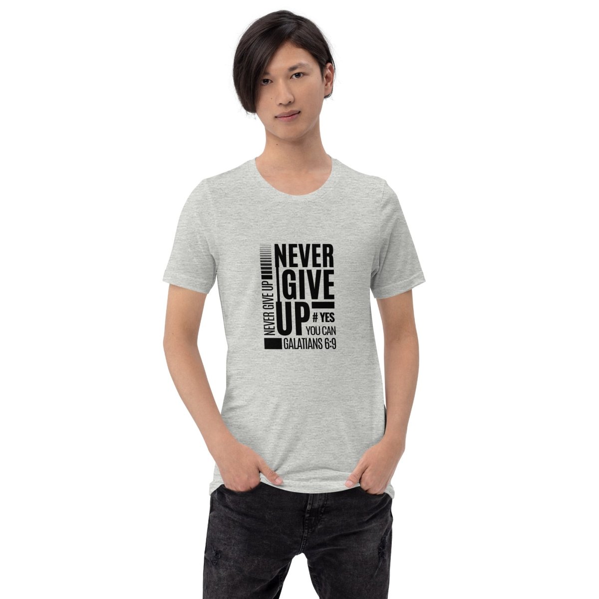 2FruitBearers Never Give Up T-Shirt | Unisex T-Shirts | 6