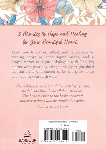3-Minute Devotions for Hope and Healing - Devotionals