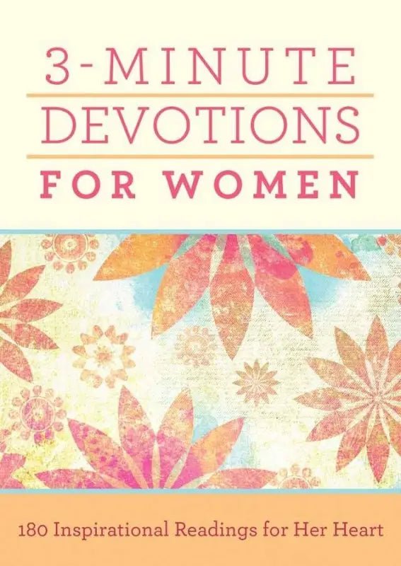 3 - Minute Devotions For Women - Devotionals