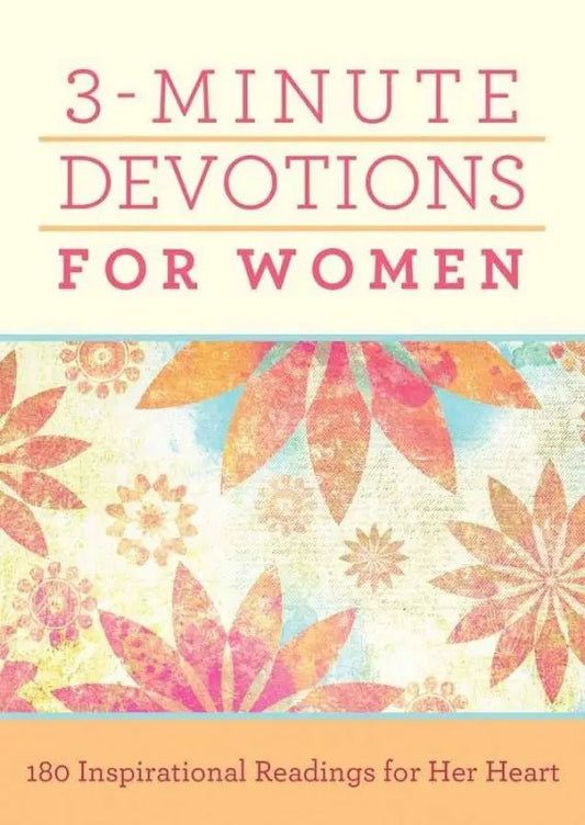 3 - Minute Devotions For Women - Devotionals