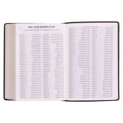 Dark Brown Faux Leather Super Giant Print King James Version Bible | Bibles | 10