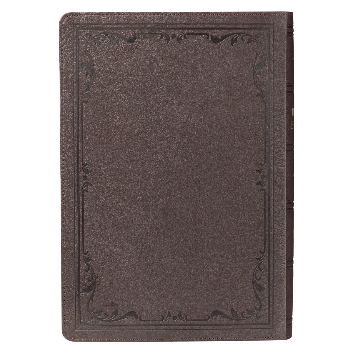 Dark Brown Faux Leather Super Giant Print King James Version Bible | Bibles | 3