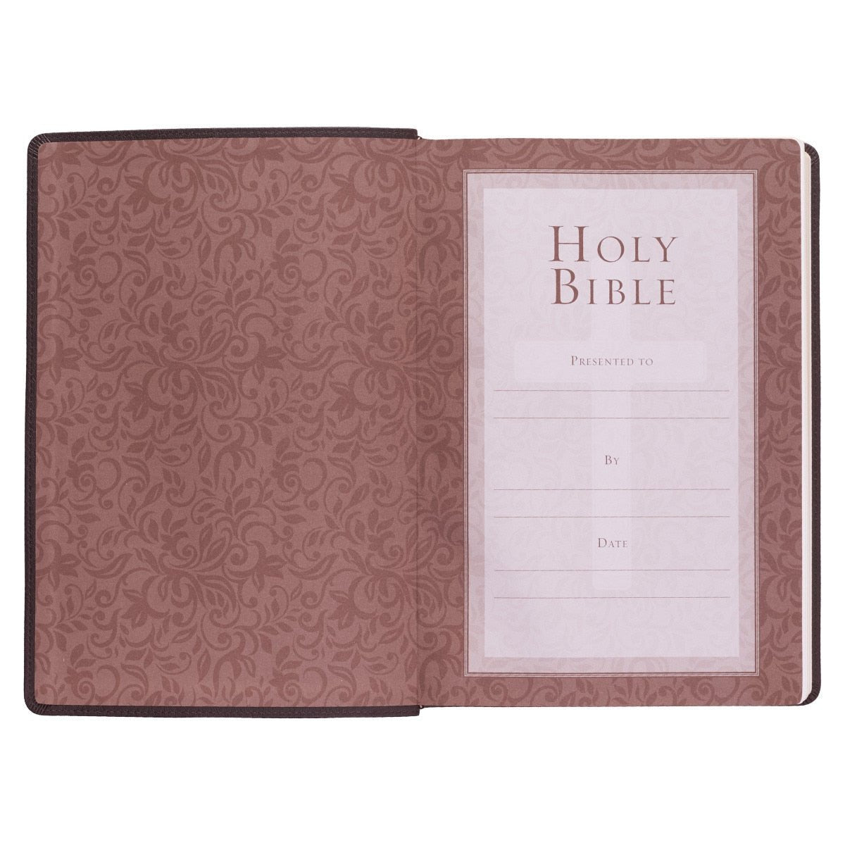 Dark Brown Faux Leather Super Giant Print King James Version Bible | Bibles | 5