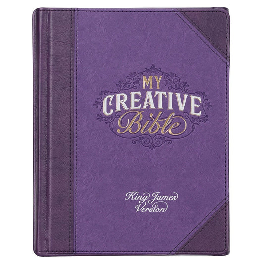 Purple Faux Leather Hardcover KJV My Creative Bible | Bibles | 2