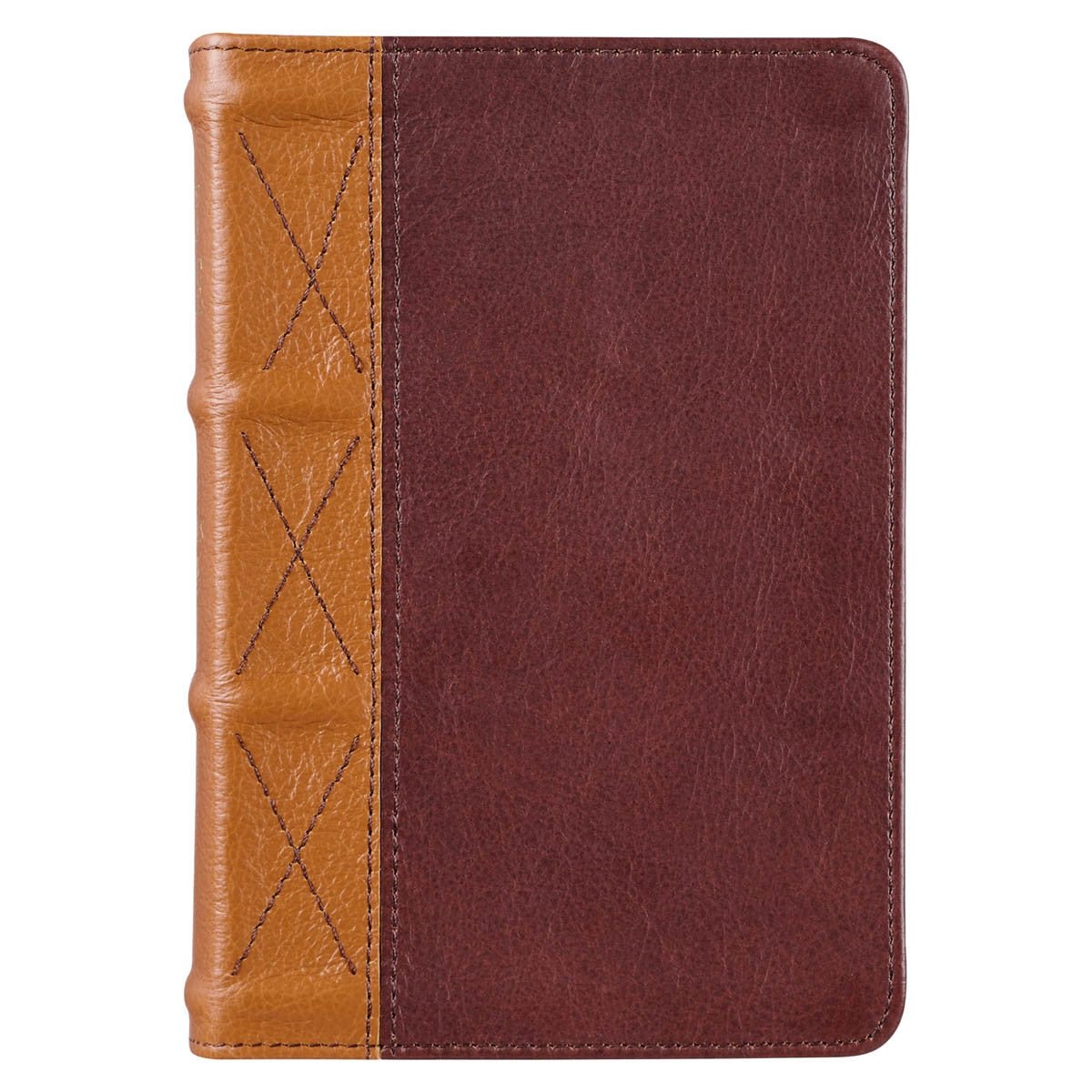 Saddle Tan and Butterscotch Large Print Compact King James Version Bible | Bibles | 3