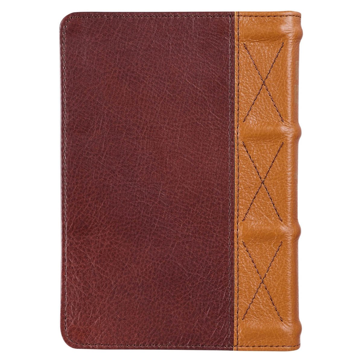 Saddle Tan and Butterscotch Large Print Compact King James Version Bible | Bibles | 4