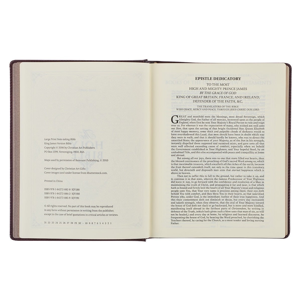 Burgundy Diamond Grid Faux Leather Hardcover Large Print King James Version Note - taking Bible | Bibles | 7