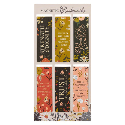 Juego de marcapáginas magnético Grace
