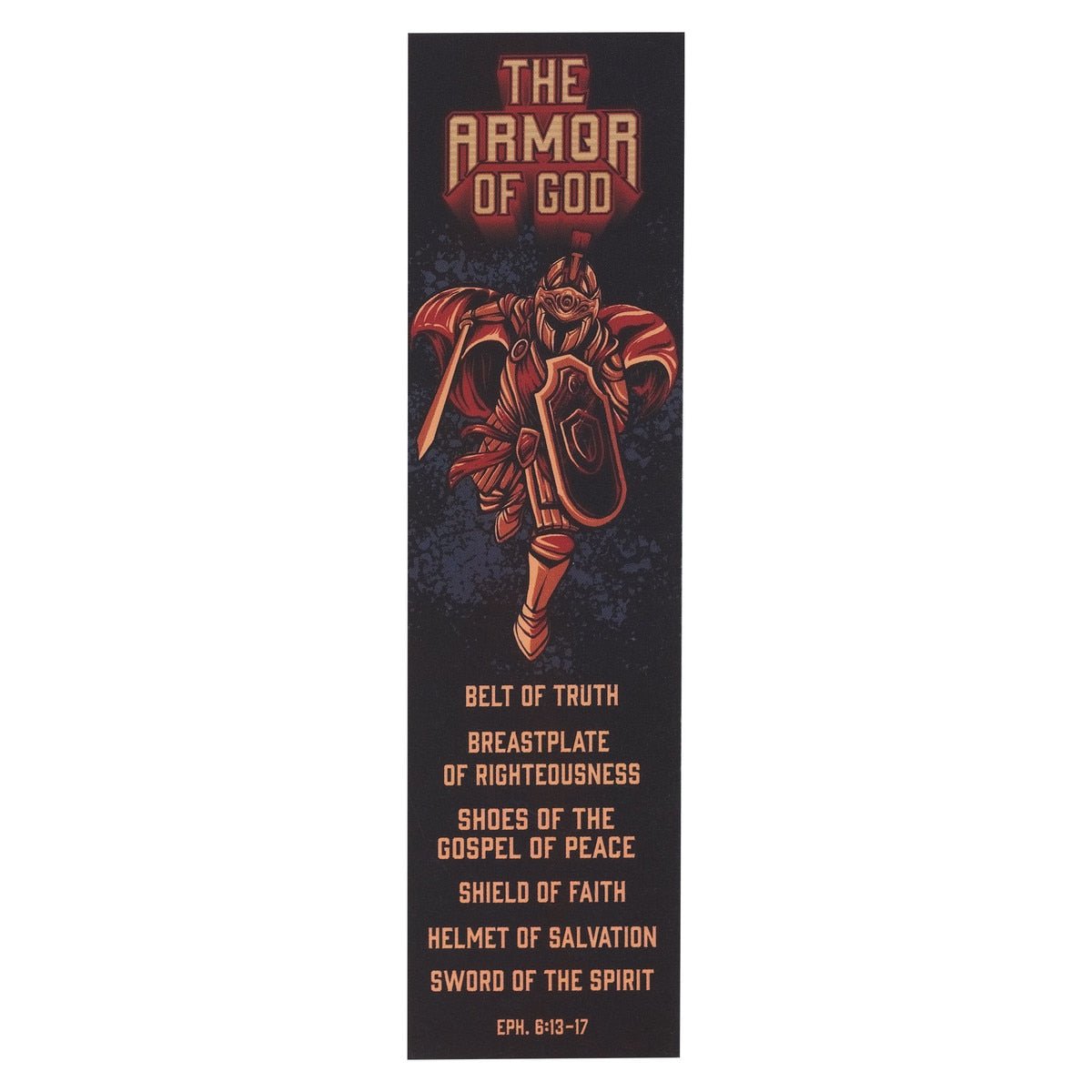 Armor of God Sunday School/Teacher Bookmark Set - Ephesians 6:13 - 17 | Bookmarks | 1