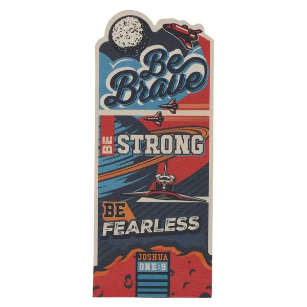 Be Brave Premium Cardstock Bookmark - Joshua 1:9 - Bookmarks