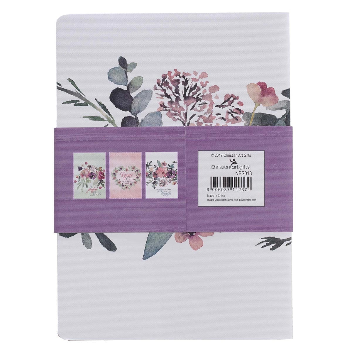 Be Joyful in Hope Large Notebook Set – Romans 12:12 | Notebooks | 6