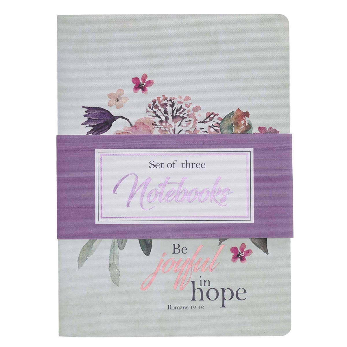 Be Joyful in Hope Large Notebook Set – Romans 12:12 | Notebooks | 1
