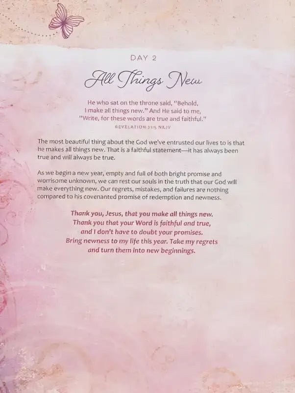 Be Still and Know Ziparound Faux Leather Devotional - Devotionals inspirational journal page