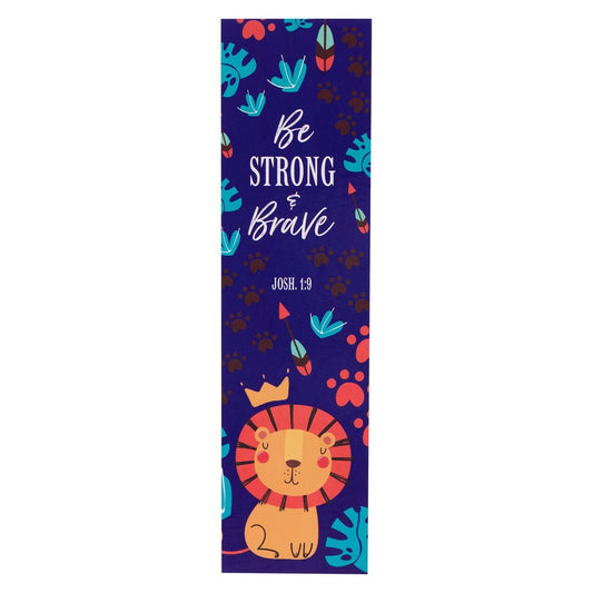 Be Strong and Brave Lion Sunday School/Teacher Bookmark Set - Joshua 1:9 | Bookmarks | 1