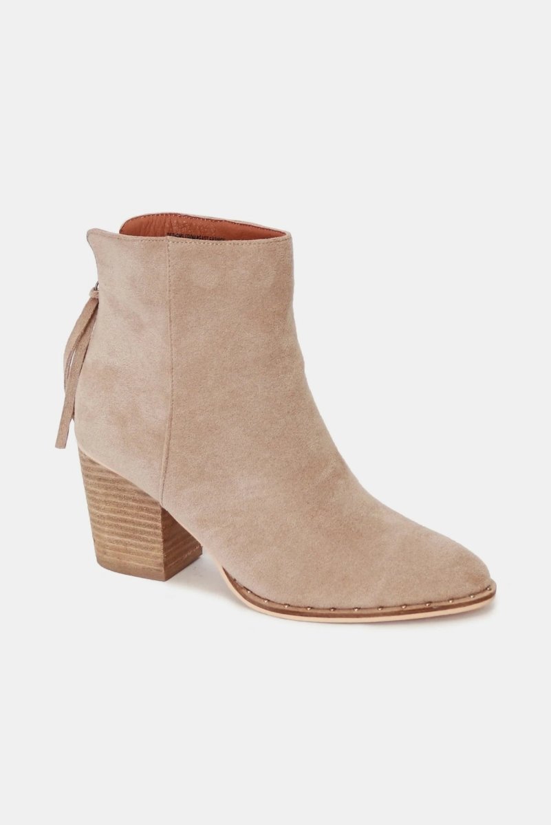 Beast Fashion Suede Point Toe Ankle Booties | Shoes | 2