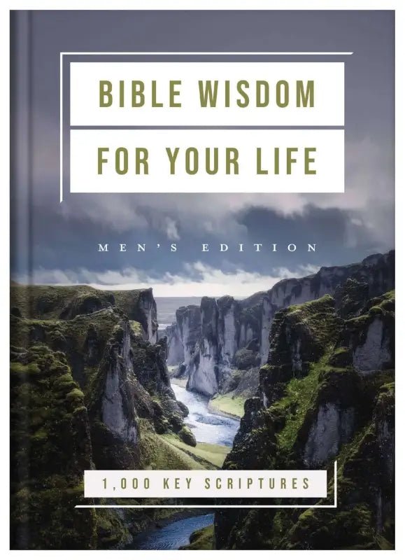 Bible Wisdom for Your Life: Men’s Edition - Devotionals bible wisdom life book
