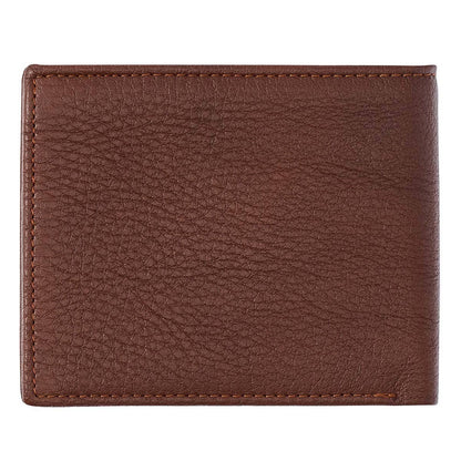 Blessed Is The Man Timber Spice Brown Genuine Leather Wallet - Jeremiah 17:7 | 2FruitBearers