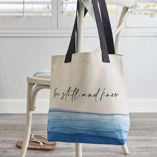 Canvas Tote - Be Still - Purses