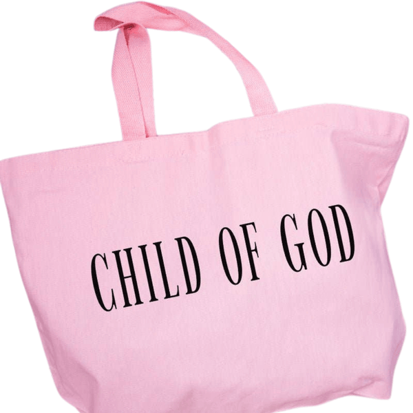 Child of God Canvas Jumbo Tote Bag | Bags | 1
