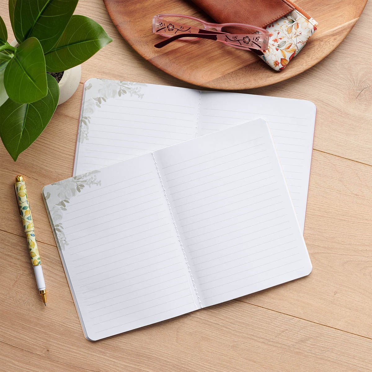 Christian Floral Notebook Set (2 - Pack) | Notebooks | 3