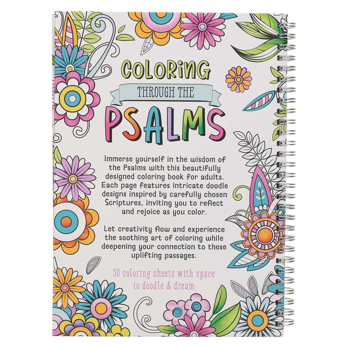 Coloring Through the Psalms Spiral Coloring Book | Coloring Books | 2