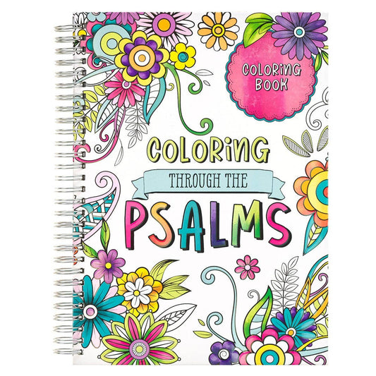 Coloring Through the Psalms Spiral Coloring Book | Coloring Books | 1
