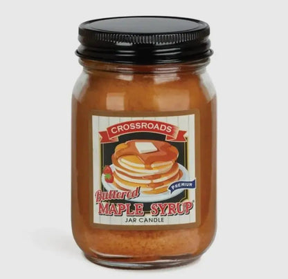 Crossroads Classics - Buttered Maple Syrup - 12 oz Candle - Scented Candles