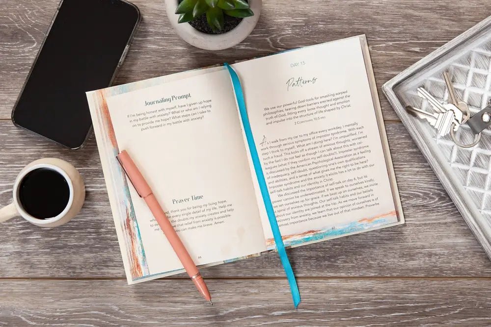 Dear Anxiety Let’s Break Up Hardcover Devotional - Devotionals