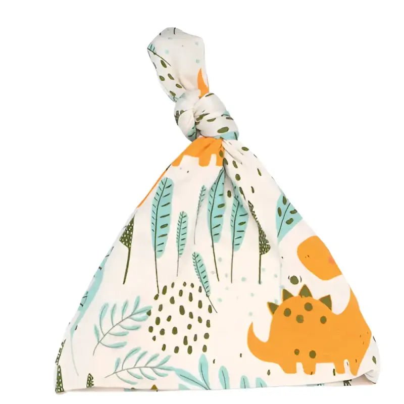 Dinosaur Newborn Knotted Hat by Three Little Tots - Baby Hats