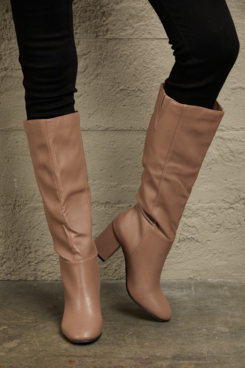 East Lion Corp Block Heel Knee High Boots | Boots | 3