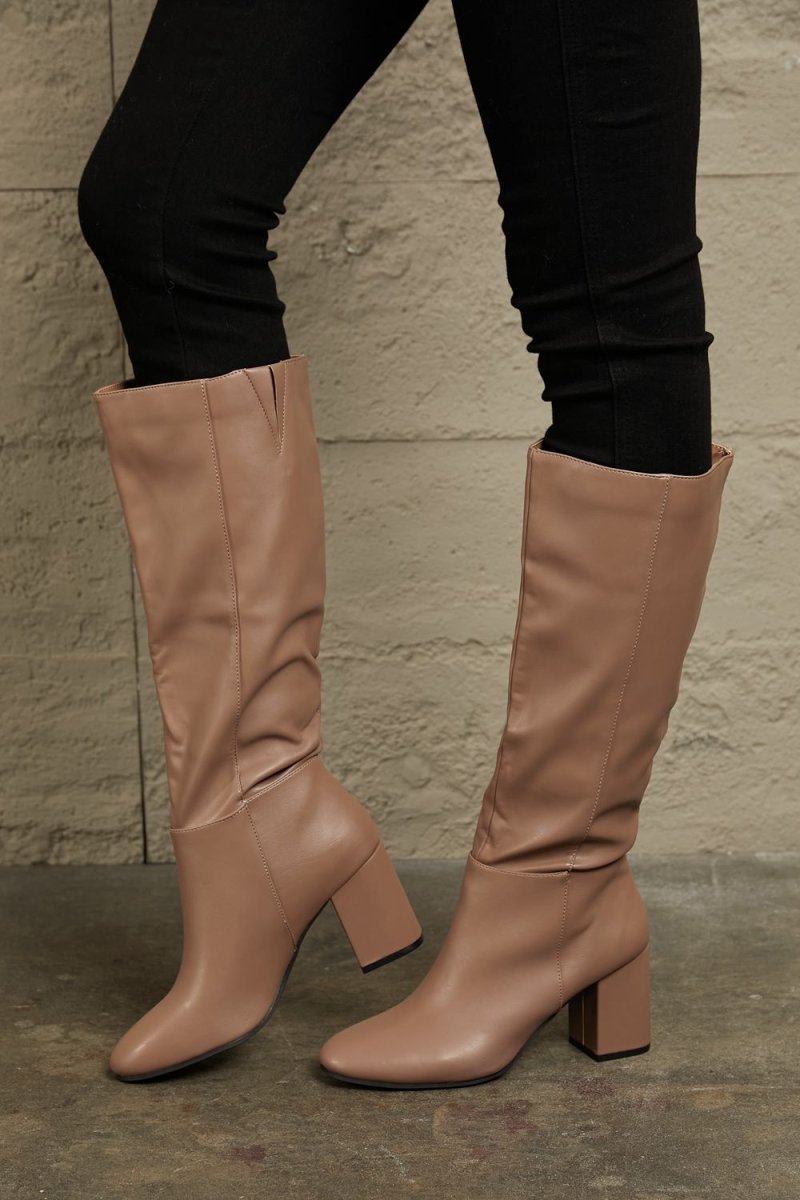 East Lion Corp Block Heel Knee High Boots | Boots | 5