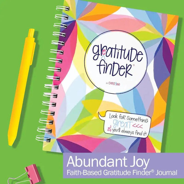 Faith-Based Gratitude Finder Journals - Abundant Joy - Journals