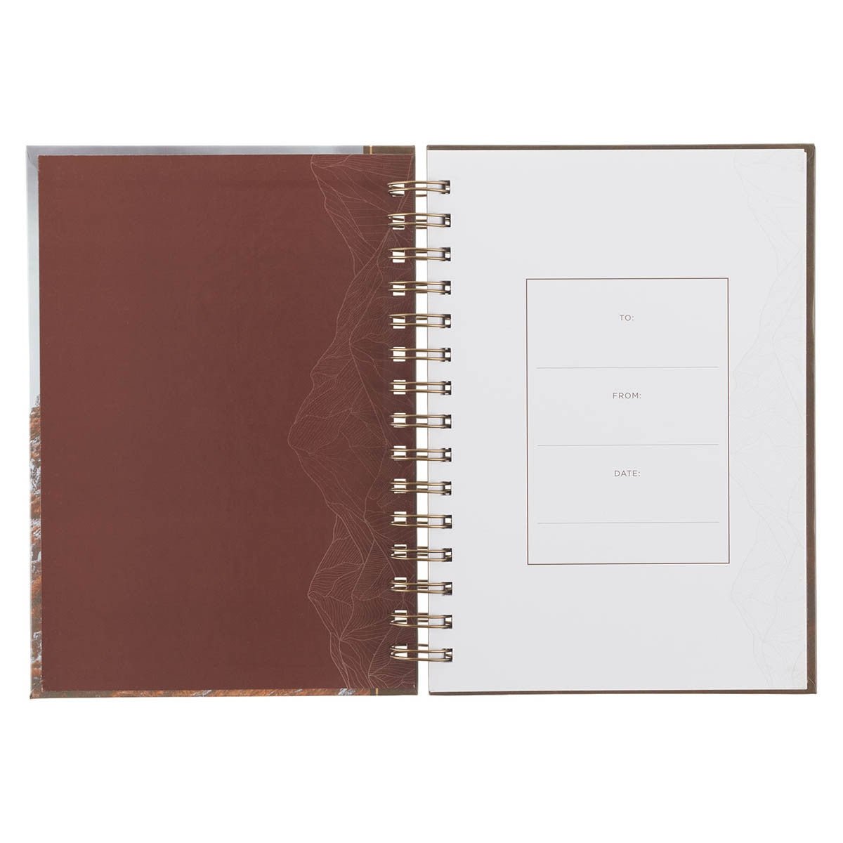 Faith Can Move Mountains Spiral Journal – Matthew 17:20 | Journals | 3