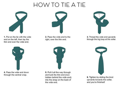 Faith Hope Love Polyester Tie - Neckties instructions